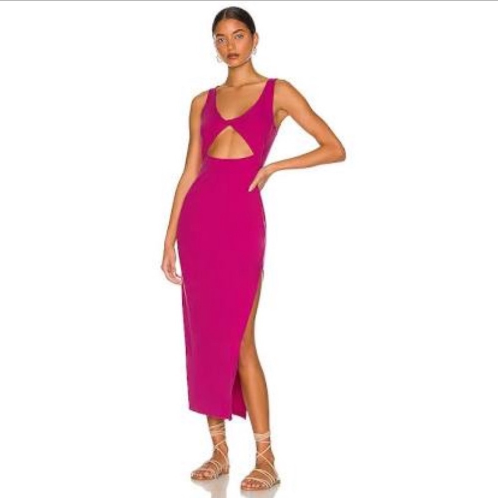 L*SPACE Nico Maxi Dress in Bougainvillea